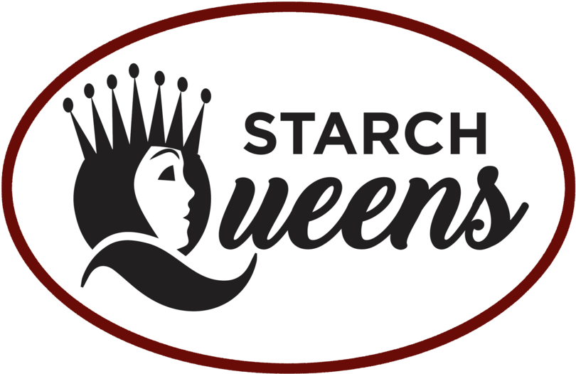Starch Queen Logo (1000x706), Png Download