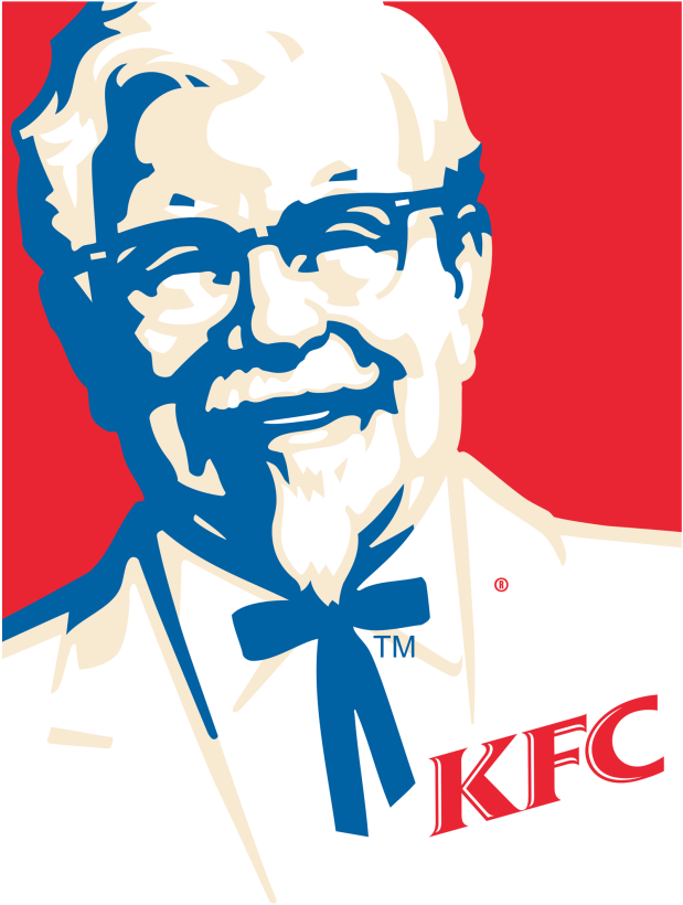 Kfc Logo Old - Kentucky Fried Chicken Logo Png (878x1024), Png Download