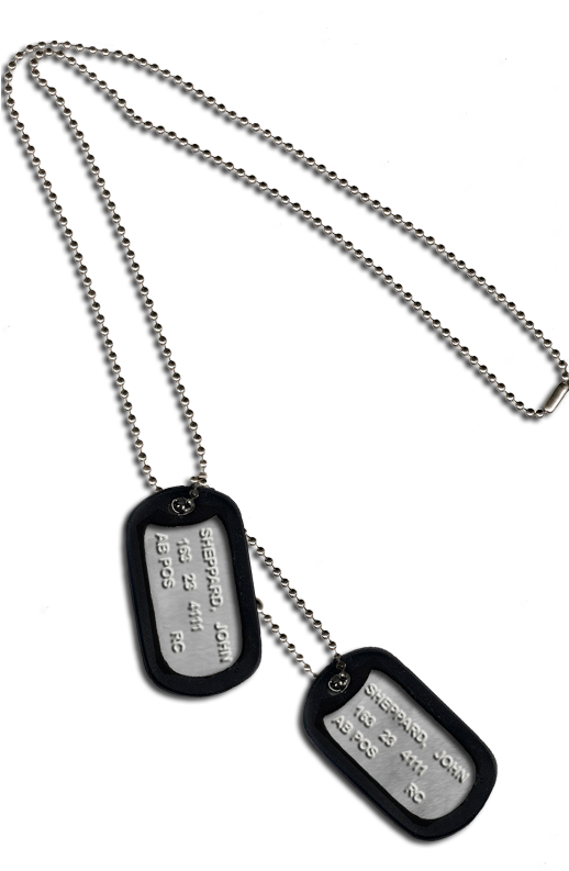 Military Dog Tags Png - Army Dog Tag Png (517x800), Png Download