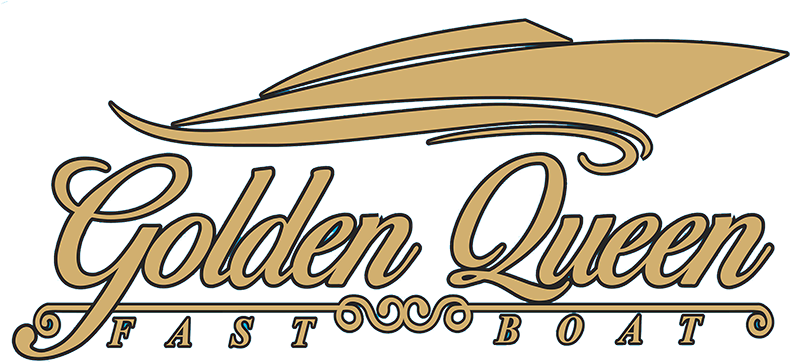 Golden Queen Fastboat (800x387), Png Download