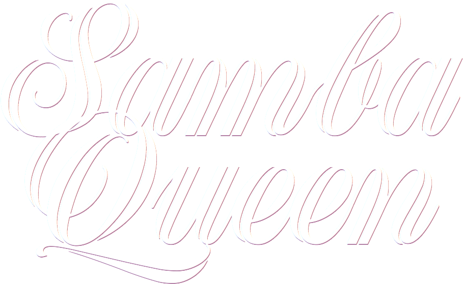 Samba Queen Logo Transparent Script Font - Logo (1013x761), Png Download