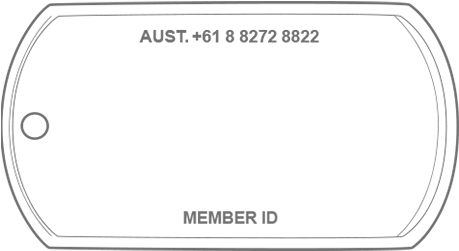 Dog Tag (458x350), Png Download