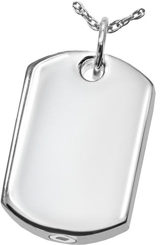 Dog Tag Plain Png - Engraving (500x500), Png Download