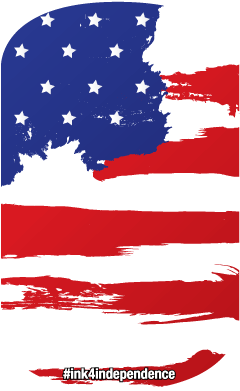 American Flag Dog Tag Decal - All Lives Matter (600x600), Png Download