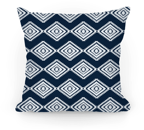 Aztec Diamond Pattern Pillow - Pillow (484x484), Png Download