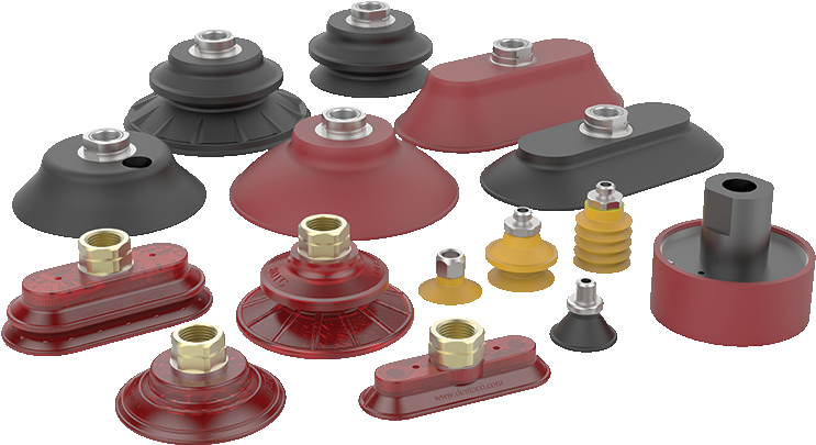 Vacuum Cups & Magnets - Destaco Vacuum Cups (800x476), Png Download
