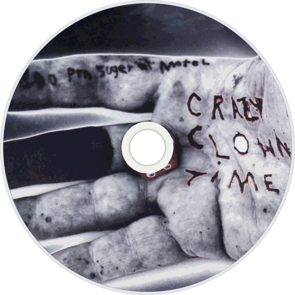 David Lynch Crazy Clown Time Cd Disc Image - Crazy Clown Time [digipak] (1000x1000), Png Download
