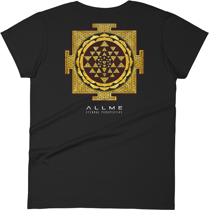 Sri Yantra High Vibes T-shirt (777x777), Png Download
