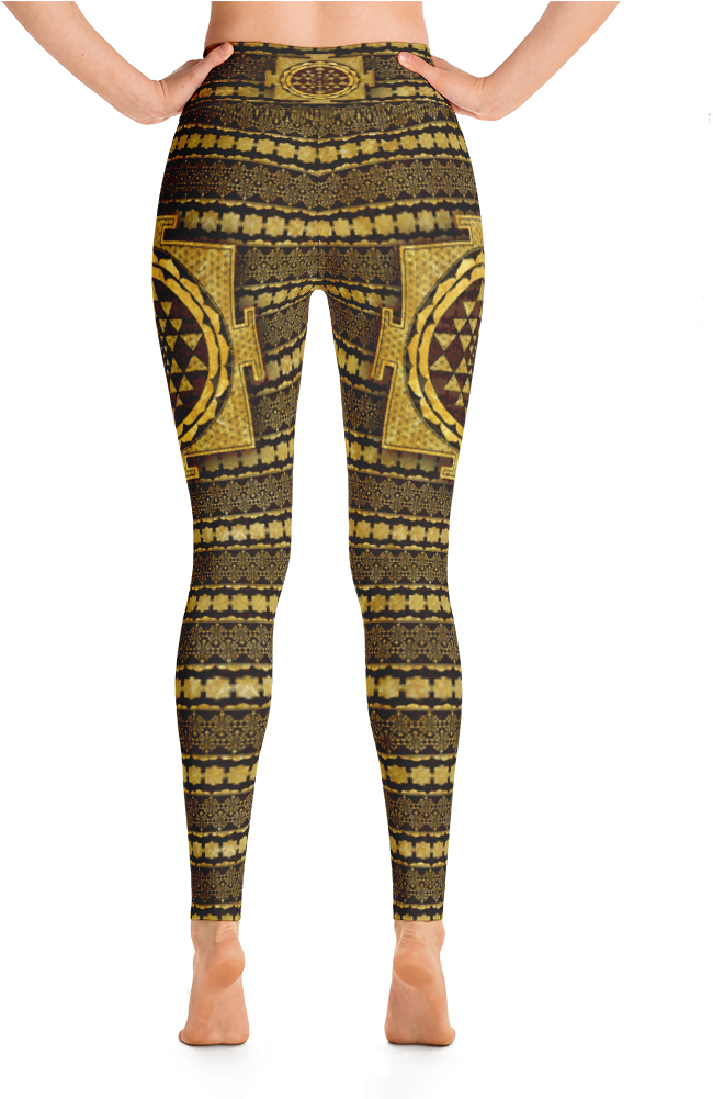 Allme Sri Yantra Leggings - Yoga Pants (1000x1000), Png Download