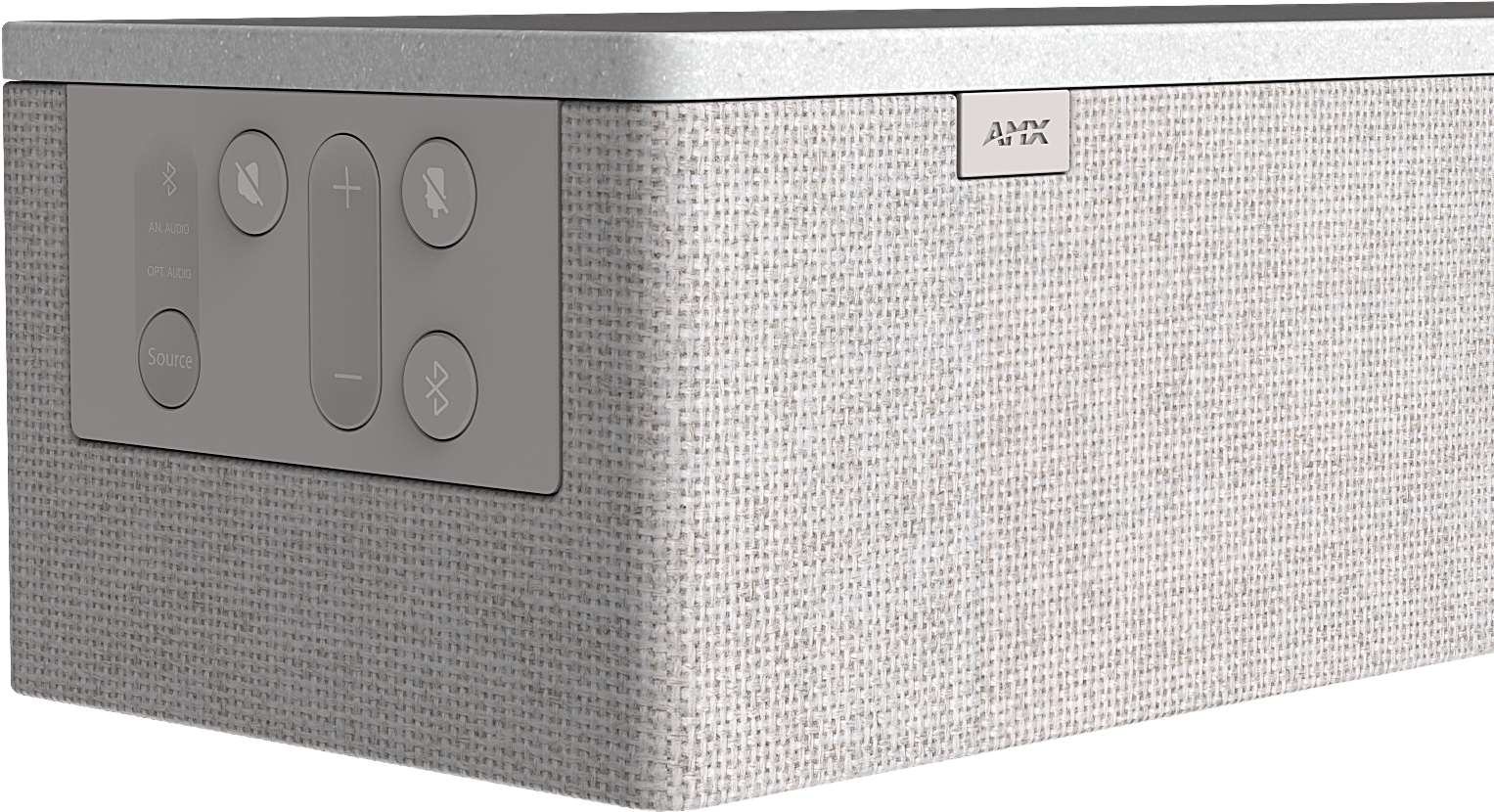 Amx Acendo Vibe Conferencing Sound Bar - Computer Case (1645x1155), Png Download