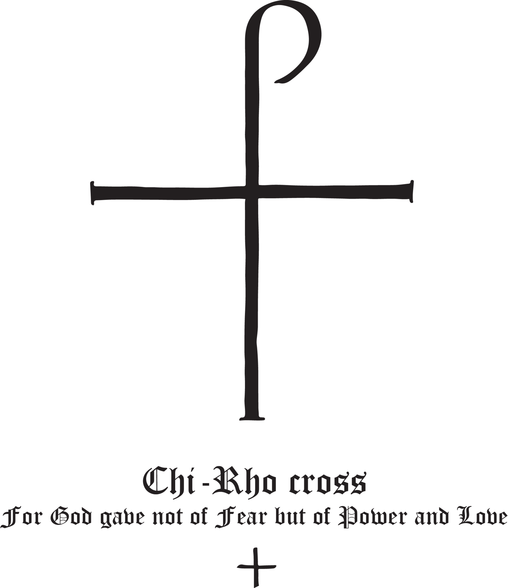 Show Your Support For Your Faith With Rudolf Koch's - Christian Symbols (1769x2048), Png Download