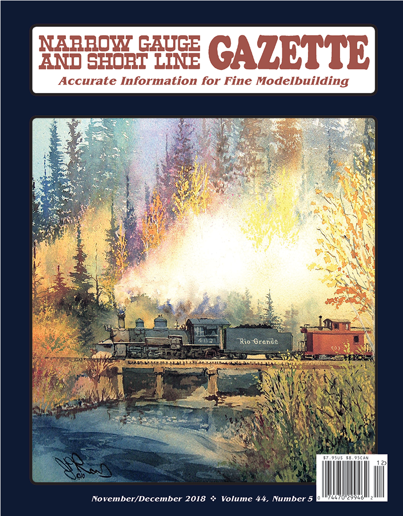 Narrow Gauge And Short Line Gazette November/december - Narrow Gauge And Shortline Gazette (1024x1024), Png Download