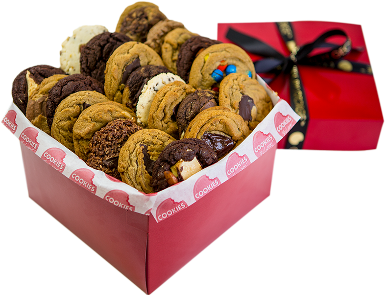 Box Of Cookies Png (785x620), Png Download
