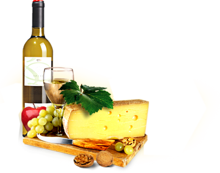 Wine And Cheese Png - Wine & Cheese Png (765x600), Png Download