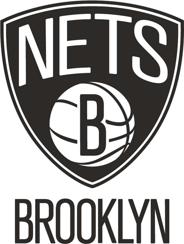 Brooklyn Nets Logo - Brooklyn Nets Logo Png (645x855), Png Download