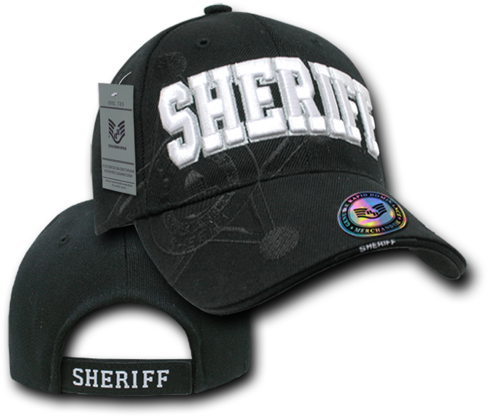 Sheriff Shadow Puff Hat - Rapid Dominance Shadow Law Enf Cap, Style Jw7, Black (700x700), Png Download
