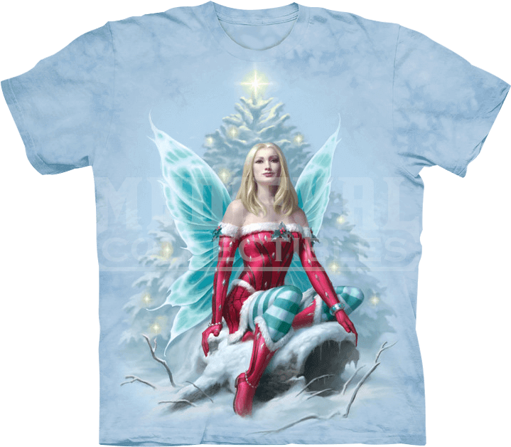 Holiday Fairy T-shirt - Ship Attack By Kraken (718x718), Png Download