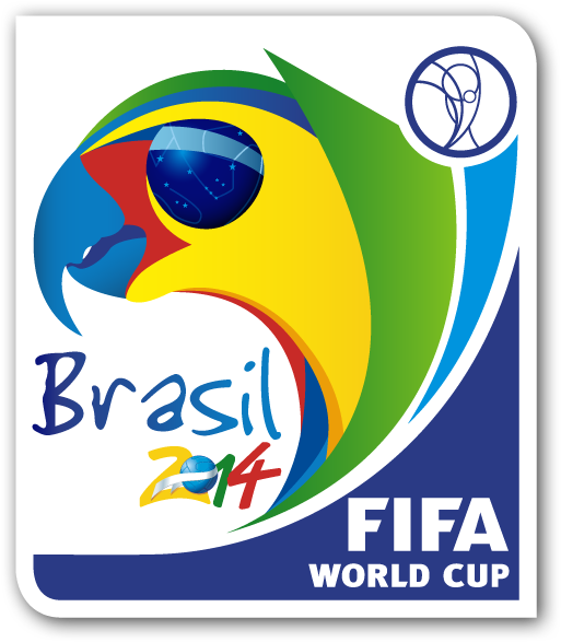 Fifa World Cup Brazil Logo Vector (526x600), Png Download