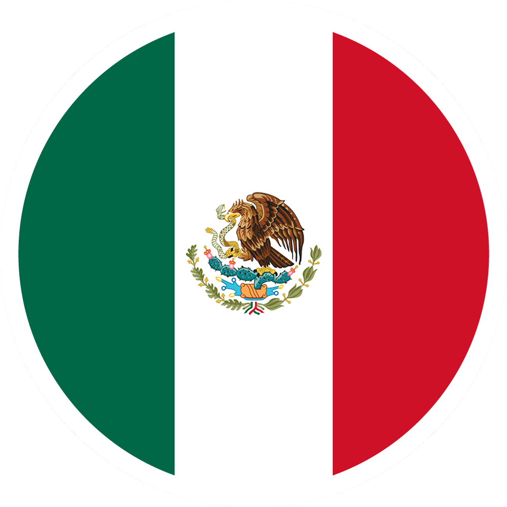 Mexico Flag Football Logos (1000x1000), Png Download
