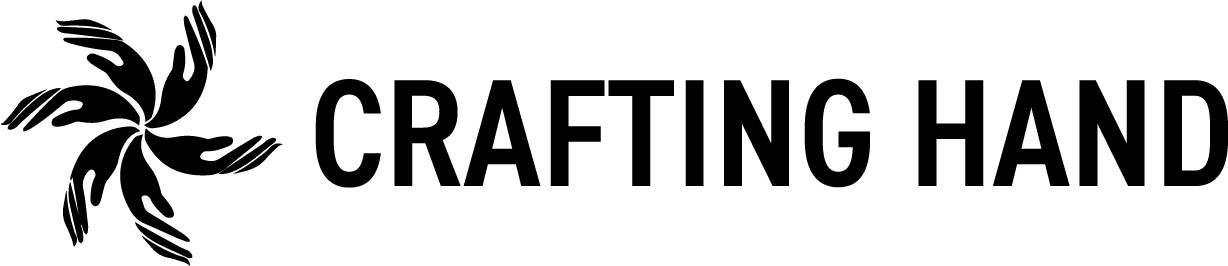 Crafting Hand Logo - Crafting Hand (1228x266), Png Download