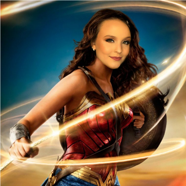 Larissa Manoela É A Mulher-maravilha Veja 7 Semelhanças - Wonder Woman 2017 Film Cast (1200x630), Png Download