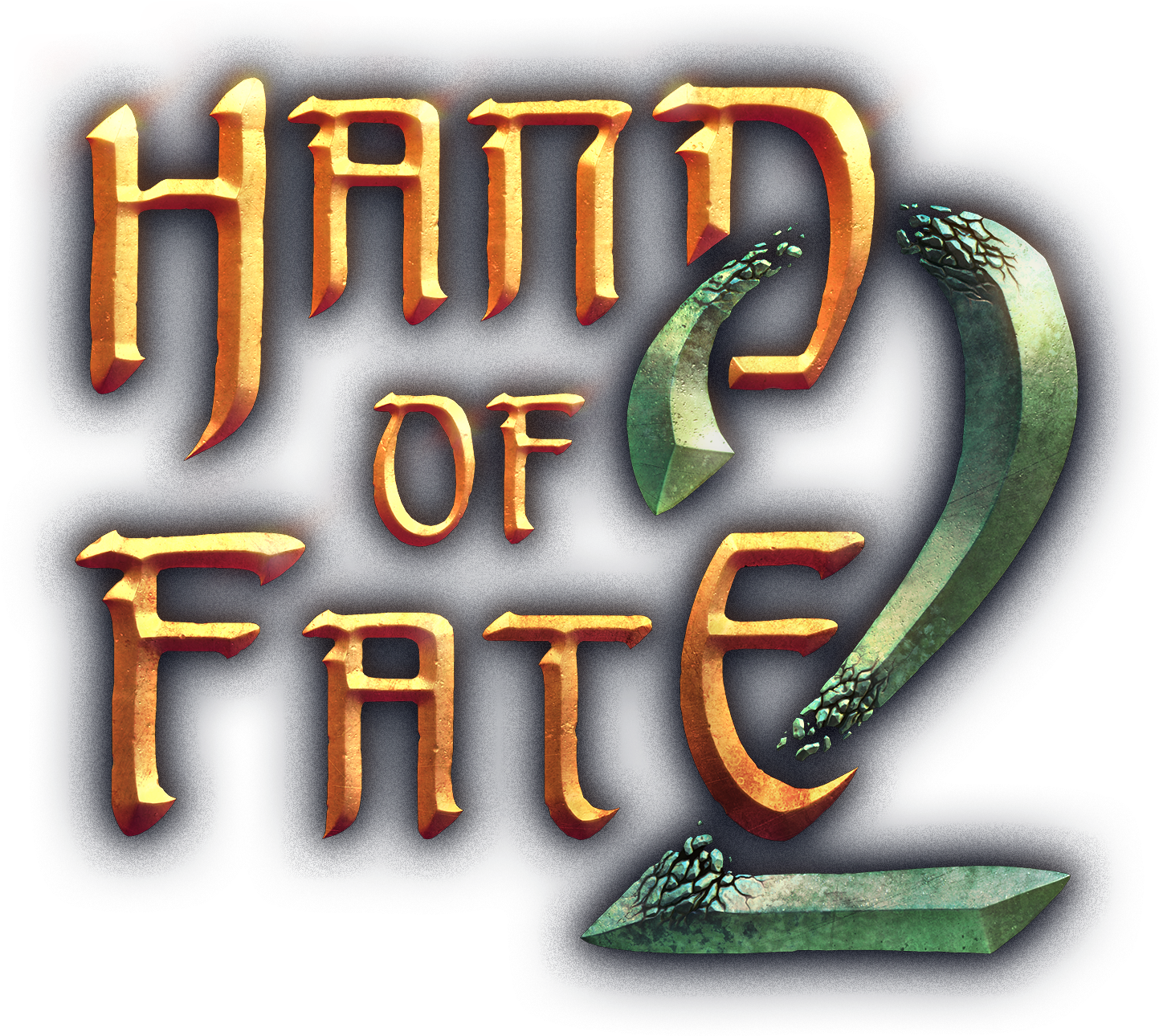 Logo - Hand Of Fate 2 Logo (1587x1587), Png Download