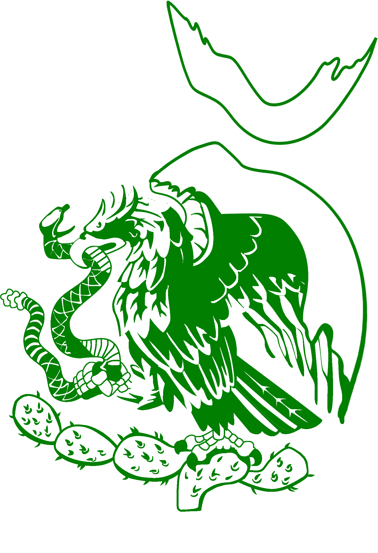 Wappen Mexico Ralfr 05 - Woman (1728x2357), Png Download