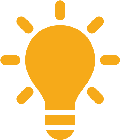 Icon Is A Lightbulb - R & D Icon (600x600), Png Download