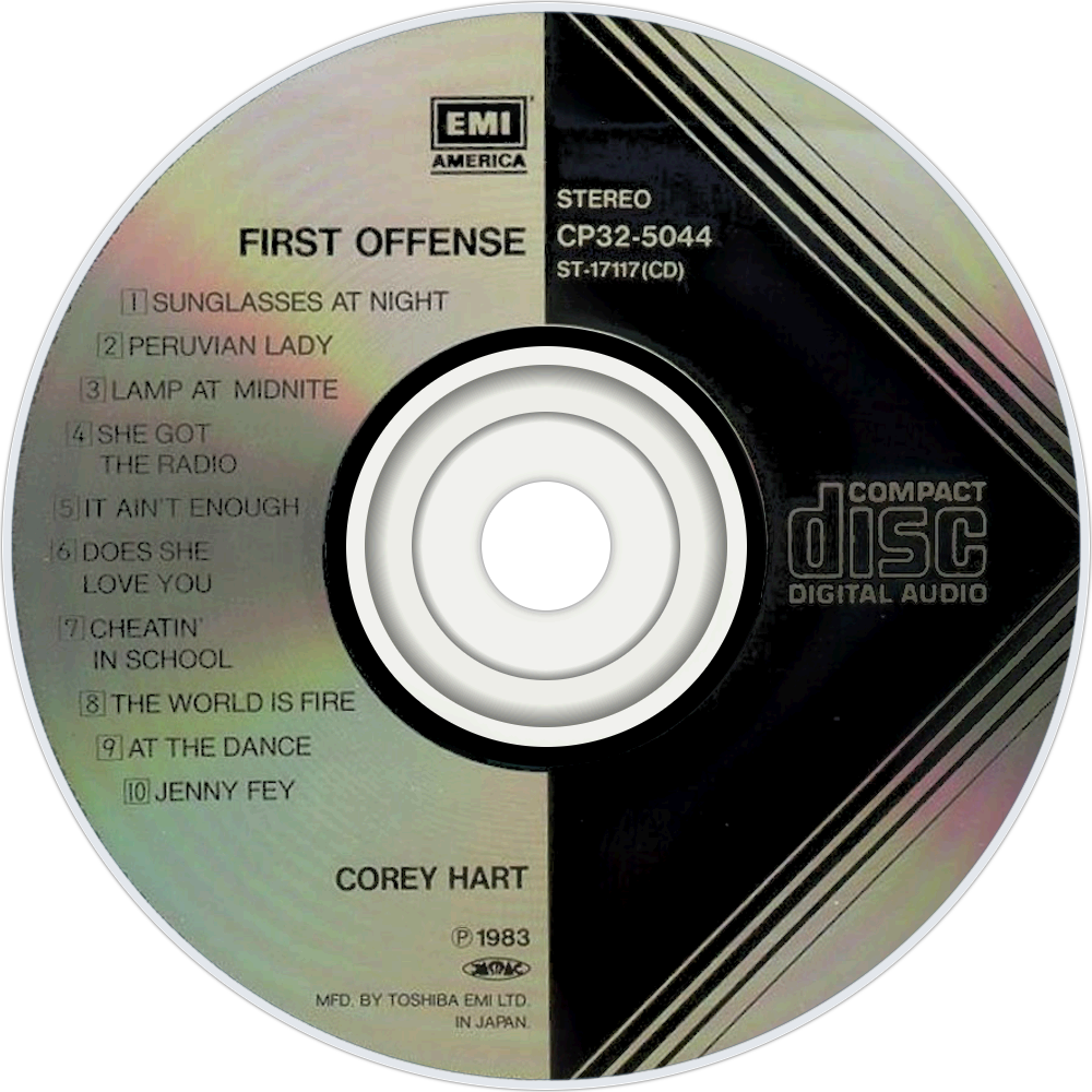 Corey Hart Music Fanart - Compact Disc Digital Audio (1000x1000), Png Download