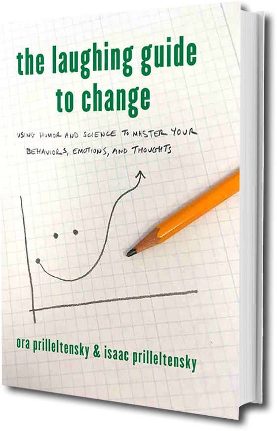 Blank White Book03 - Laughing Guide To Well-being By Isaac Prilleltensky (561x872), Png Download