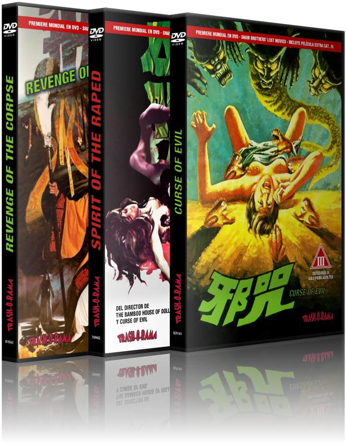 Image Of Triple Combo Shaw Horror - Graphic Design (1000x1000), Png Download