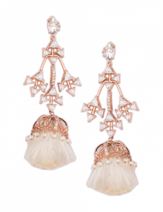 Empress Tassel Earrings - Earring (540x702), Png Download
