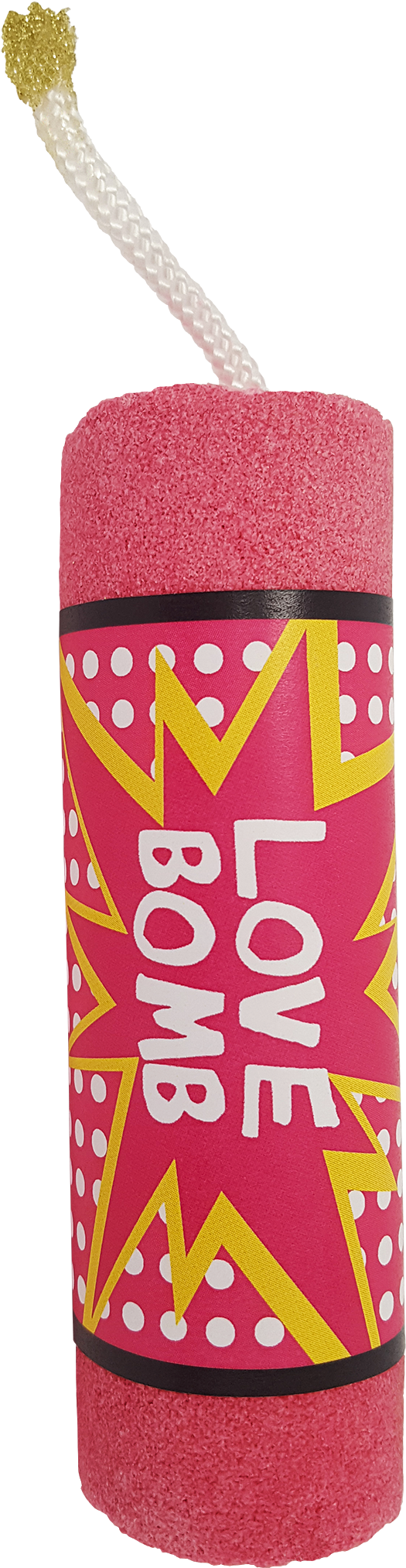 Bomb Cosmetics Love Bomb Bath Bomb Blaster - Bomb Cosmetics (600x2069), Png Download