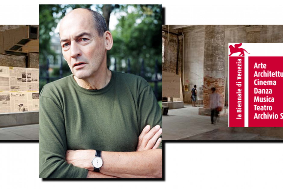 Rem Koolhaas Announces Theme For 2014 Venice Biennale - Rem Koolhaas (940x630), Png Download