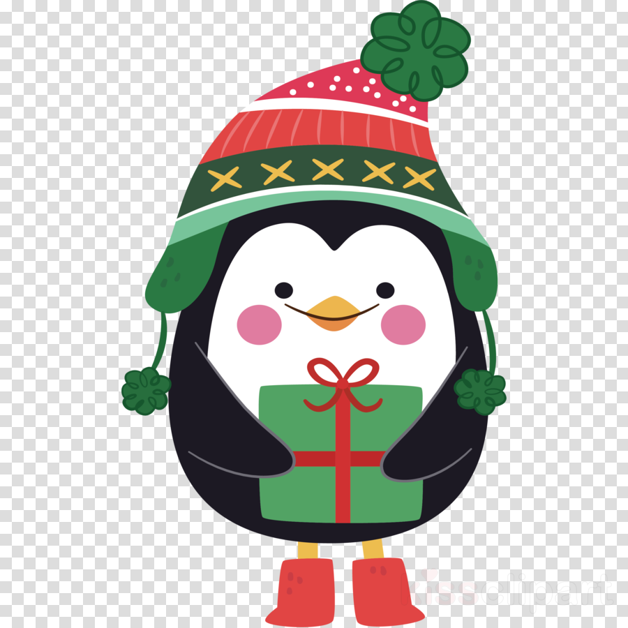 Imagens De Natal Png Clipart Santa Claus Christmas - Transparent Christmas Penguin Clipart (900x900), Png Download