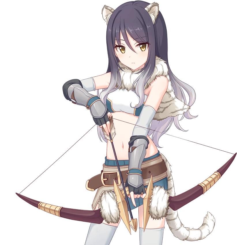 Cool Beast Bow Kashiwazaki Shiori Normal Start 0 Normal - Shiori Princess Connect (1000x1000), Png Download