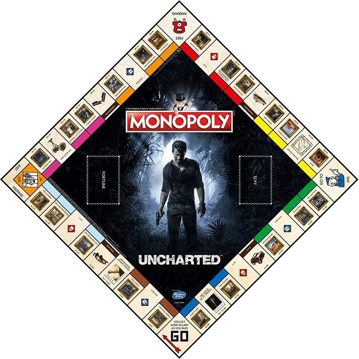 Monopoly: Uncharted Board Game (709x709), Png Download