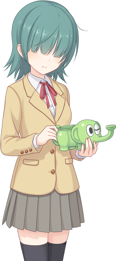 Cool Elf Bow Futaba Aoi Normal Start 1 Anger - Cartoon (1000x1000), Png Download