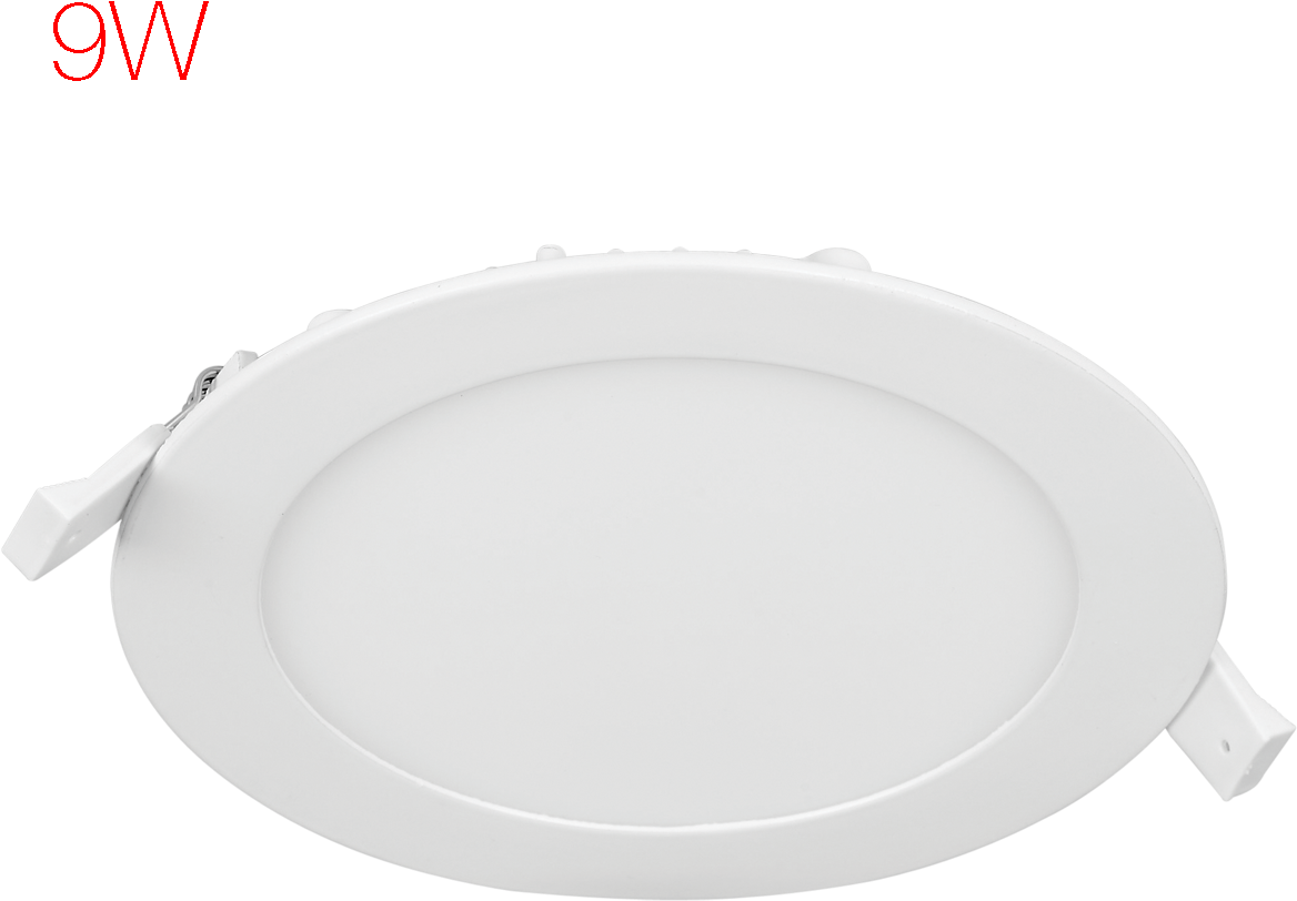 Octane Round Led Panel 9 W 3000 K - Light-emitting Diode (1200x1140), Png Download