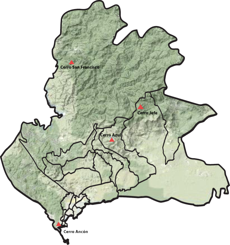 Relieve De La Ciudad De Panamá - Mapa Del Corregimiento De Mañanitas (769x818), Png Download