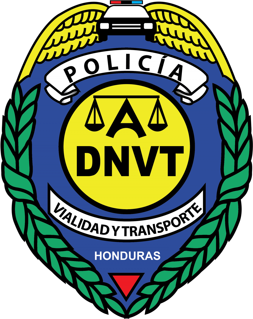 Dirección Nacional De Vialidad Y Transporte - Direccion Nacional De Transito Honduras (1800x1391), Png Download