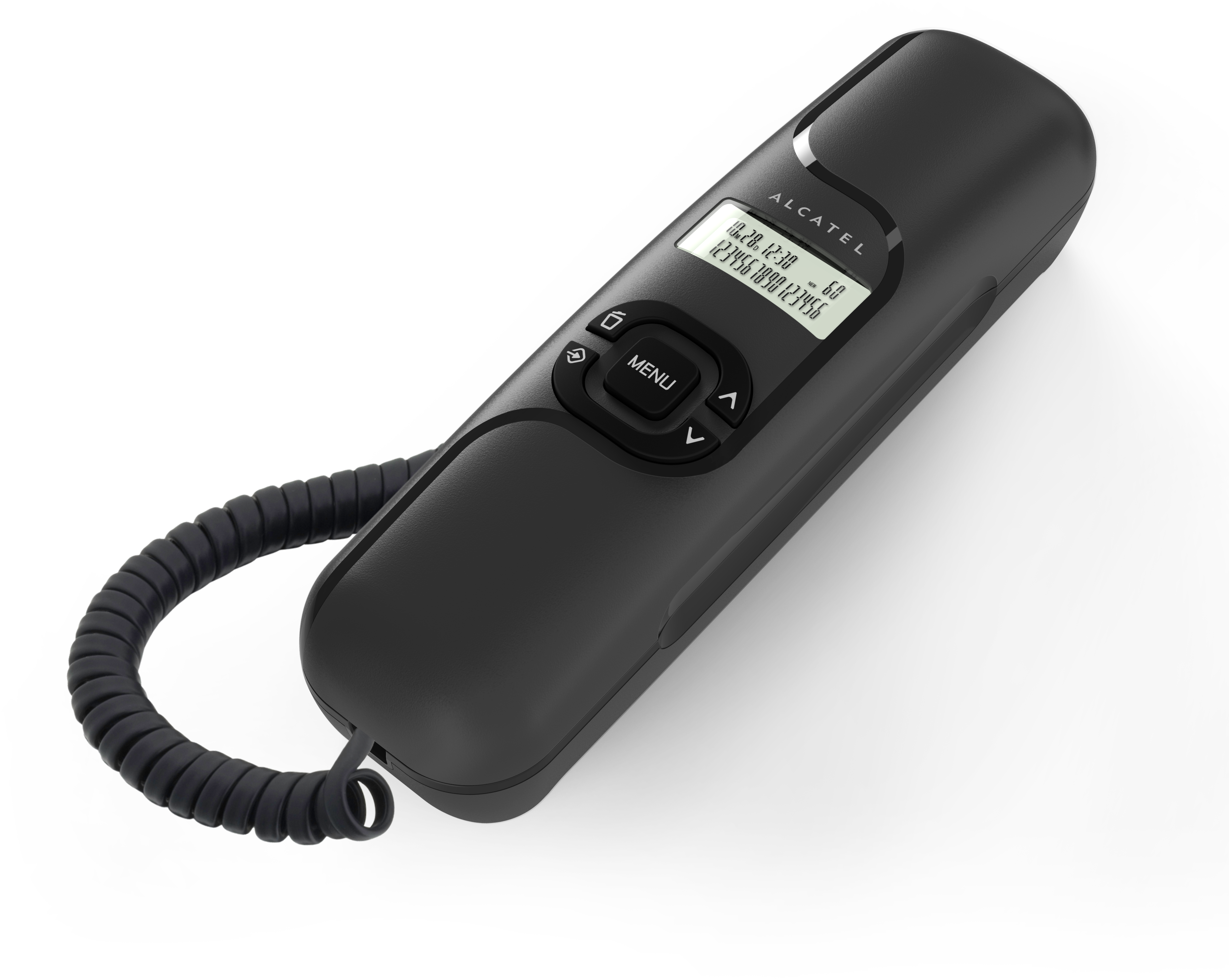 Alcatel Phones T16 Black Closed (3993x3396), Png Download