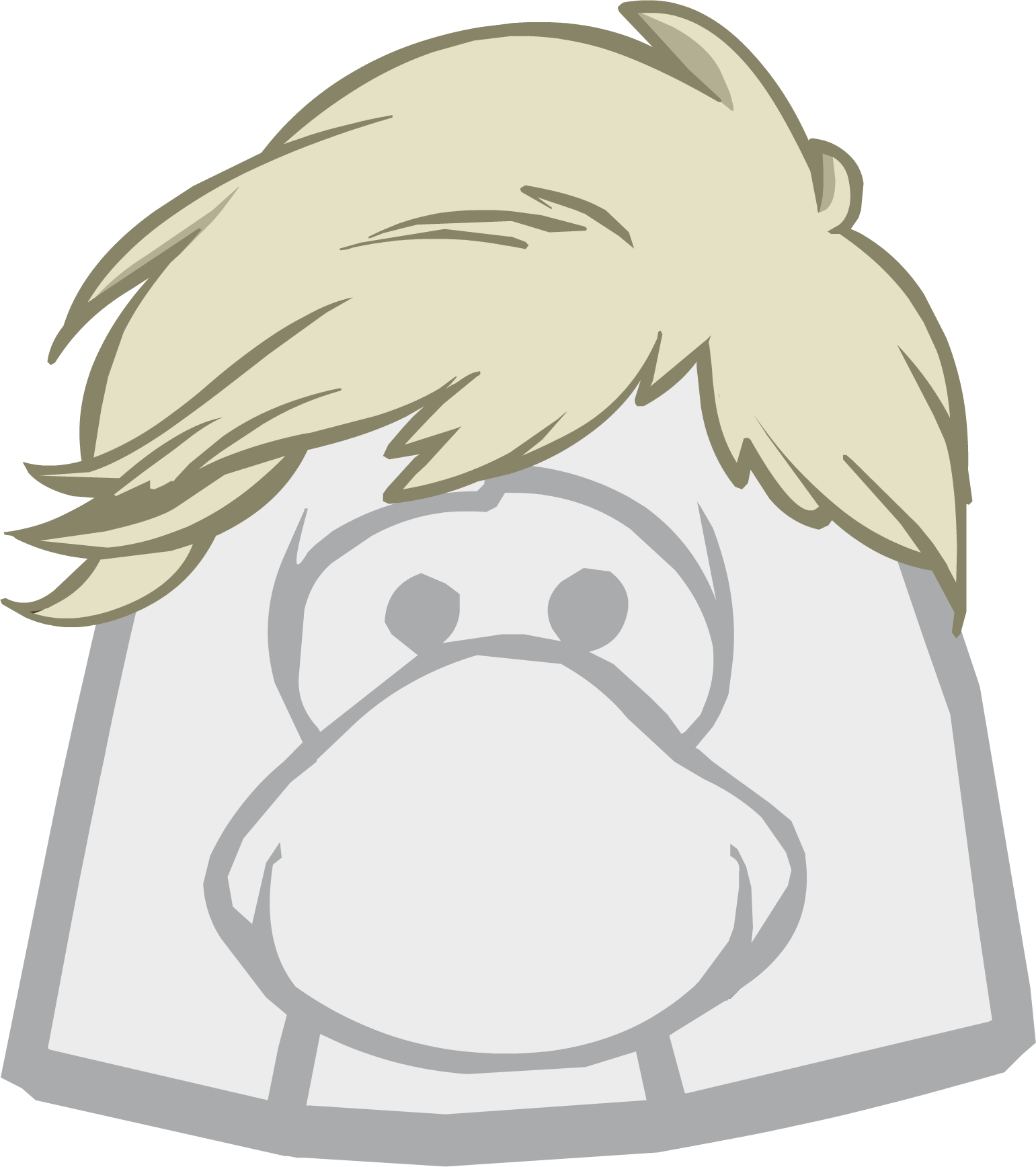 The High Flyer Clothing Icon Id - Club Penguin The Right (1541x1736), Png Download