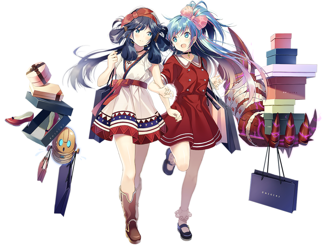 Himiko&musashi - Himiko (1287x968), Png Download