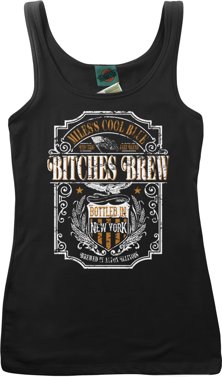 Miles Davis Inspired Bitches Brew T-shirt - Rock Ridge Saloon Blazing Saddles (1000x1625), Png Download