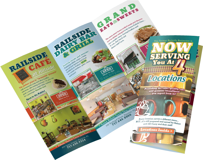 Railside Tri-fold Brochure - Brochure (1080x675), Png Download