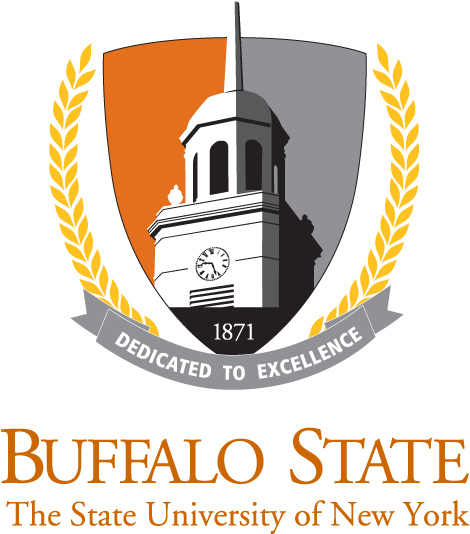 Crest 4c Vo - Suny Buffalo State College (635x635), Png Download