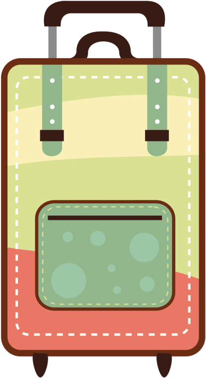Фотки Bon Voyage Cards, Bag Illustration, Clipart Images, - Bag Vector Free Download (452x800), Png Download