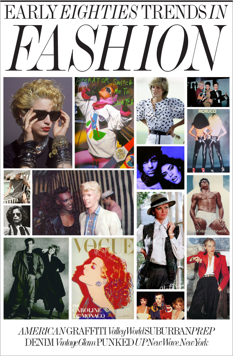 My Point Of View On S Fashion - Fashion Trend Madonna 80's (843x1262), Png Download