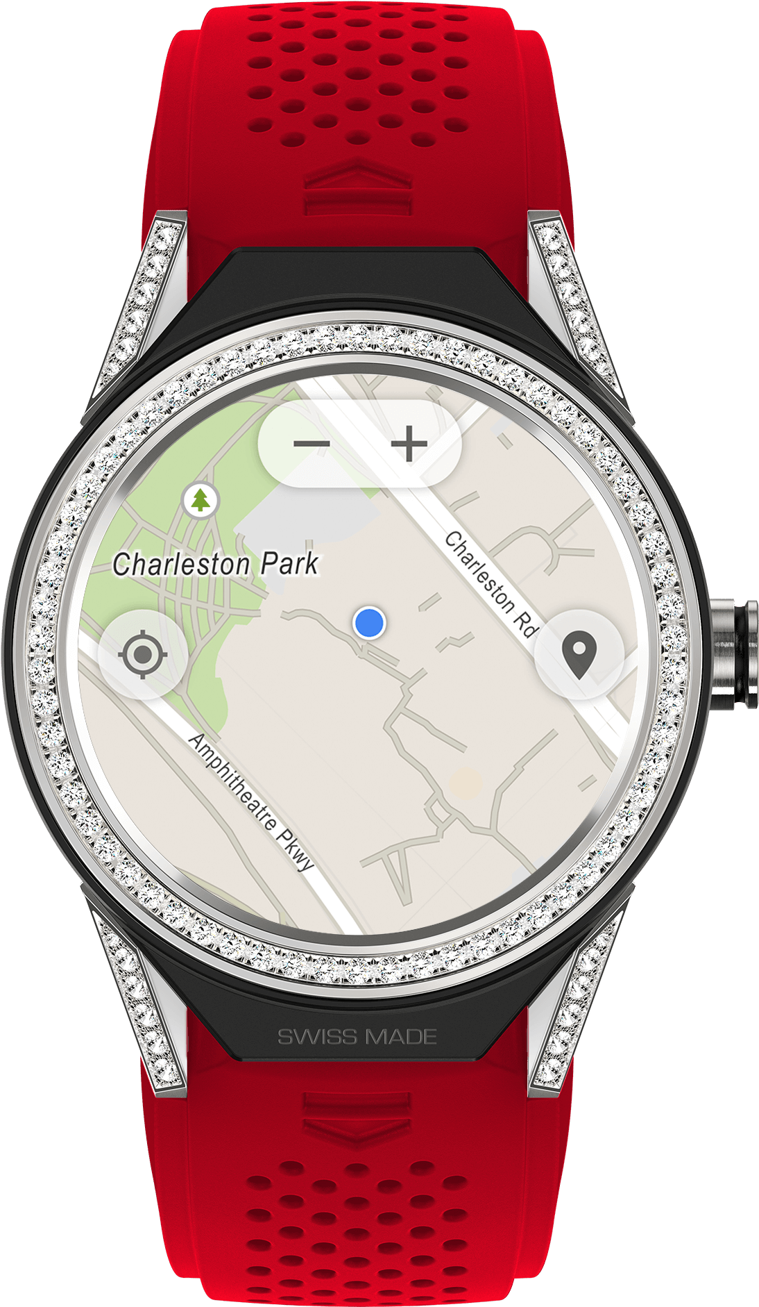 Tag Heuer Connected Modular - Tag Heuer Connected Red (1920x2268), Png Download